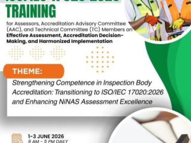 ISO/IEC 17020-2026 Training Flier and Details